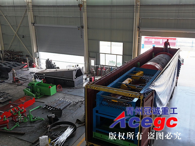 重力選礦設備發貨現場